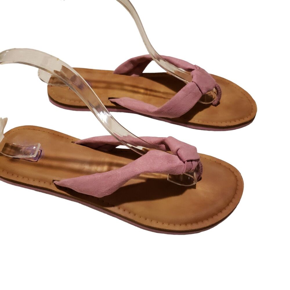 High Tide Flip Flops Beach Sandals Pink, Women's Size 8